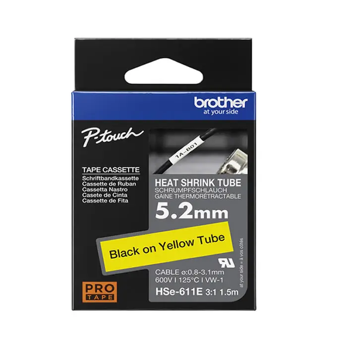 brother-p-touch-hse-611e-isi-ile-daralan-makaron-5-2-mm-siyah-uzeri-beyaz